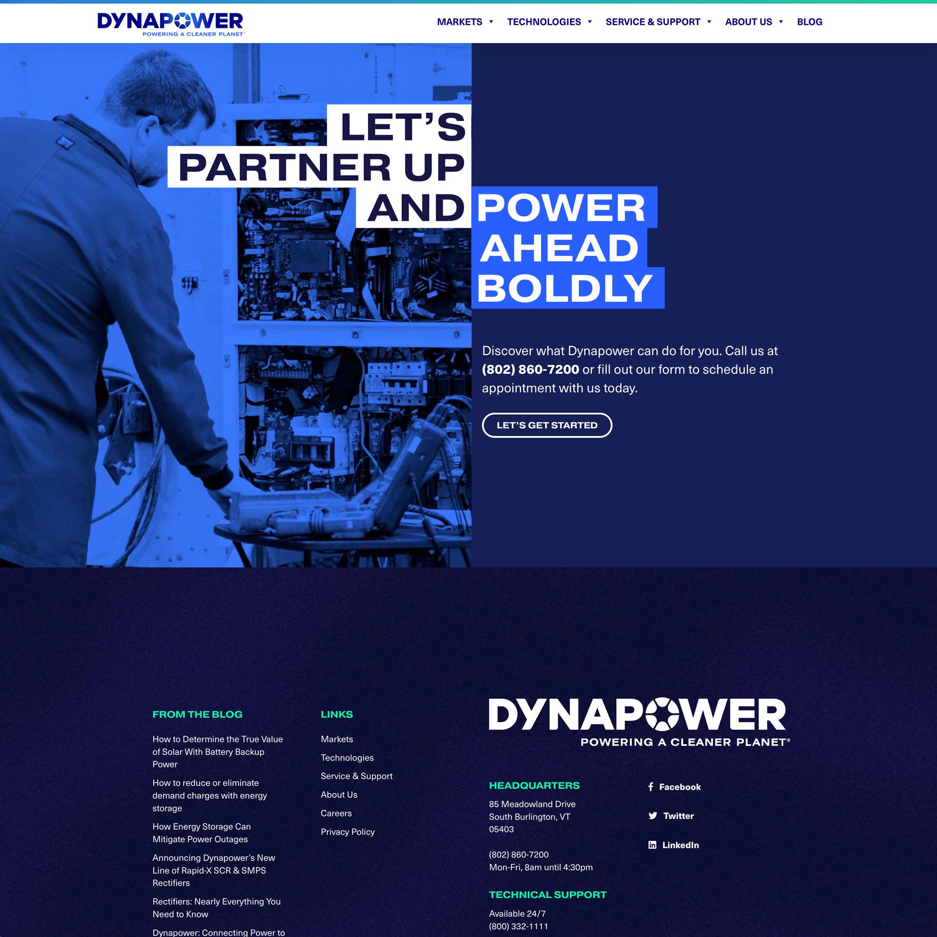 Dynapower Power Ahead Boldly