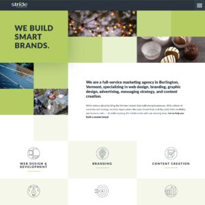 Stride Creative Home Page