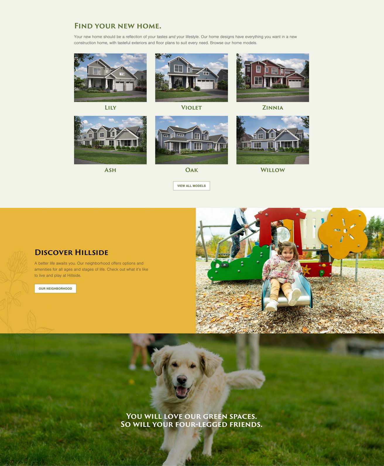 hillside color panels
